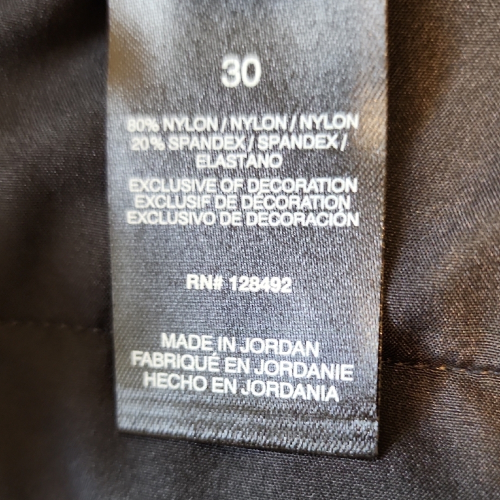 Golf Shorts Gregg Norman  Collection Black Stretch Shorts - Picture 10 of 12